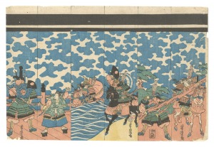 武者幟絵　／　芳虎