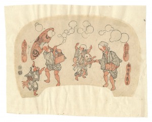 団扇絵　／　国芳