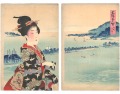 Beautiful Women in Scenic Plac......
