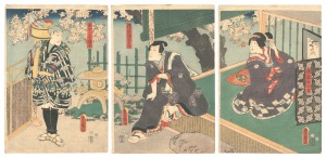 Kabuki Play: Itsumadegusa Ukina no Kaeuta / Toyokuni III