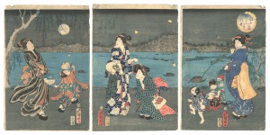 Catching Fireflies at Mukojima / Kuniaki