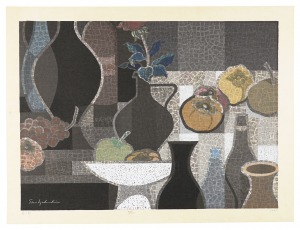 壺と柿　／　馬渕聖