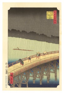 名所江戸百景　大はしあたけの夕立【復刻版】