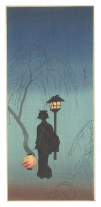 高橋松亭（弘明）「春のよひ」