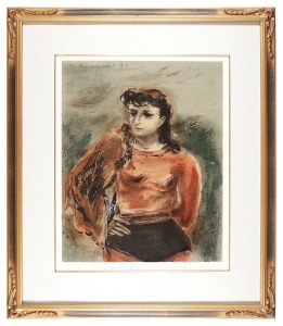Trapeze performer / Kuniyoshi Yasuo