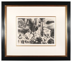 Four Nudes / Kuniyoshi Yasuo