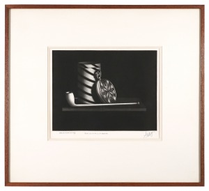Mezzotint with a Pocket Watch / Mario Avati
