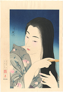髪梳き ／ 鳥居言人