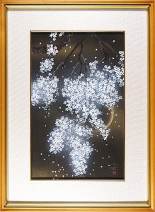 春瀧枝垂桜 ／ 中島千波