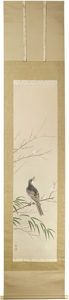 梅に鵯 ／ 川崎小虎